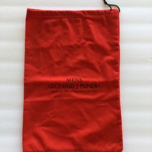 DONALD J PLINER SHOE DUSTBAG